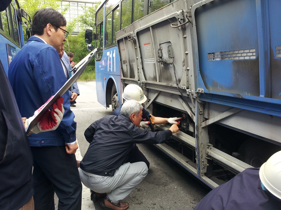 대전시, 시내버스 CNG가스 시설 이상 없어요