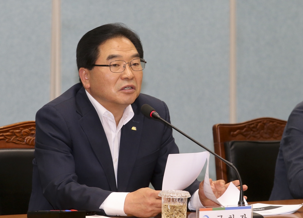 박수범 대덕구청장 “부서장들, 소신과 강한 책임감 갖고 일해야”