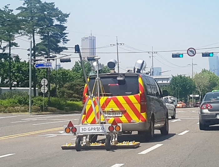 용산구, 도로함몰 주범 '동공' 3D탐사기로 잡는다