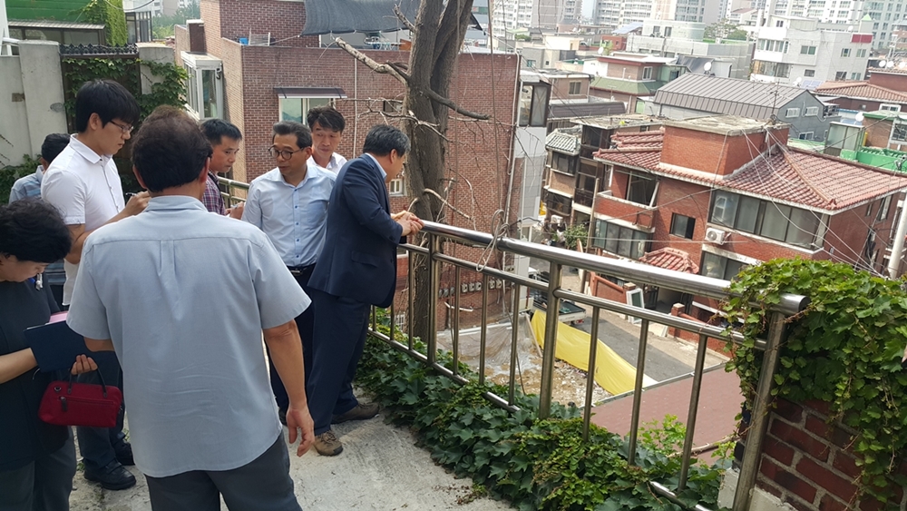 마포구, 지난 5일 우기대비 재난위험시설 긴급 현장점검 실시