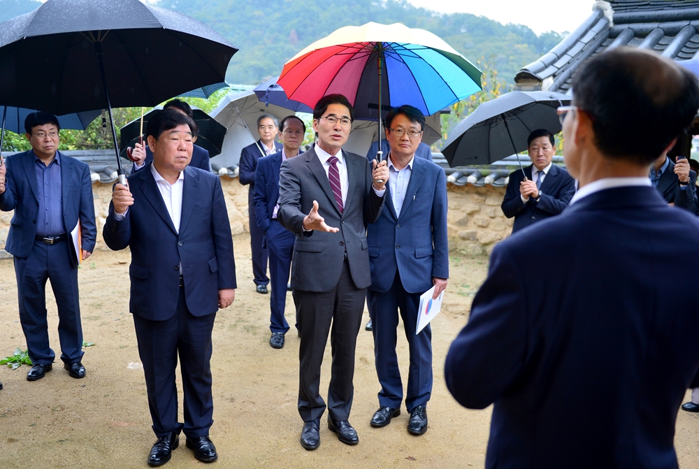 경북도, 민족의 혼이 서린 임청각에서 현장 간부회의