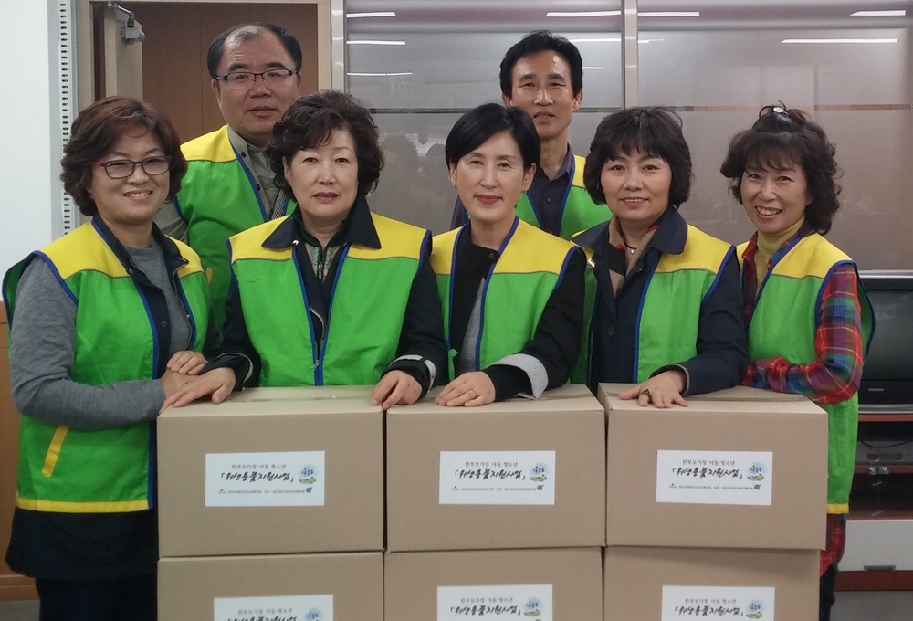 부산남구, 한부모가정 청소년 유기농 위생용품 지원
