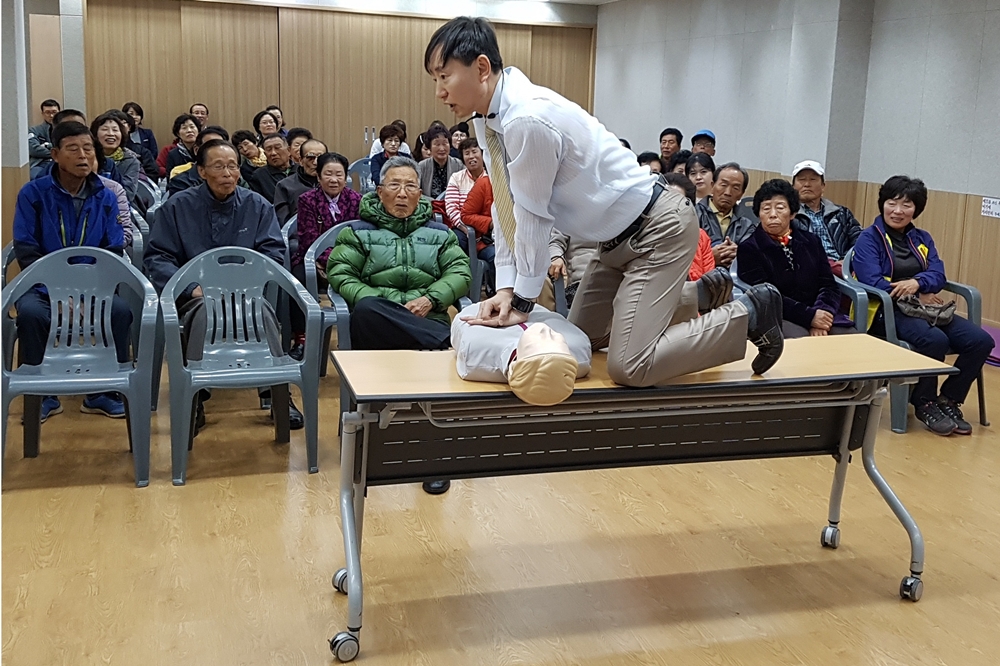 담양군, 4분의 기적! 멈춘 심장을 뛰게하라