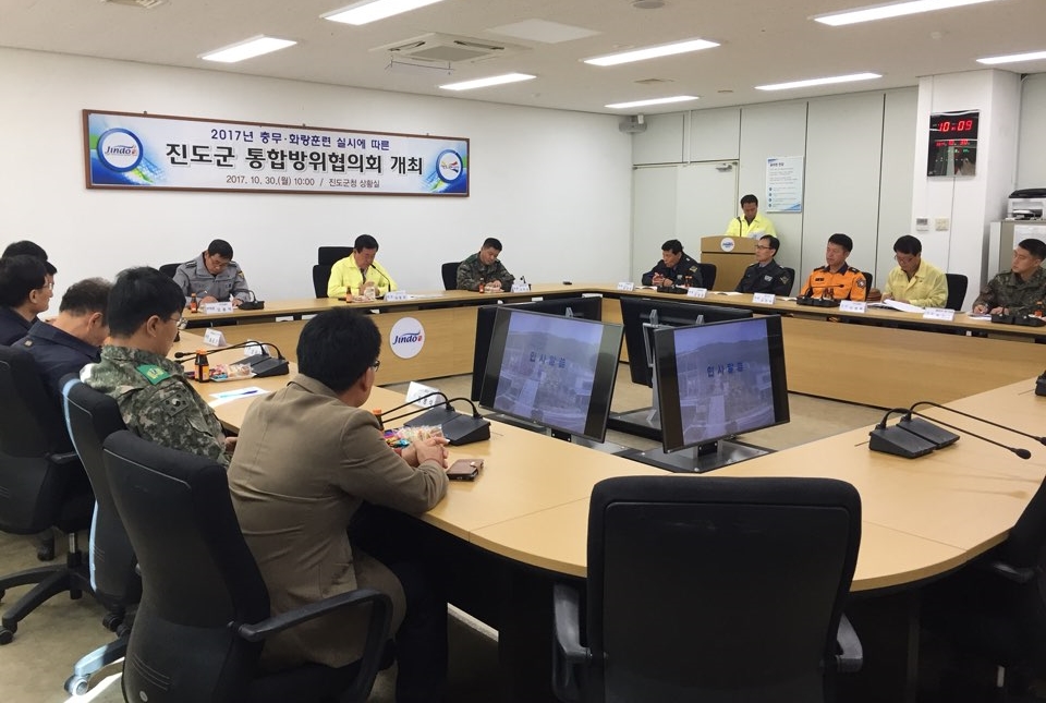진도군, 2017년 충무·화랑훈련 실시