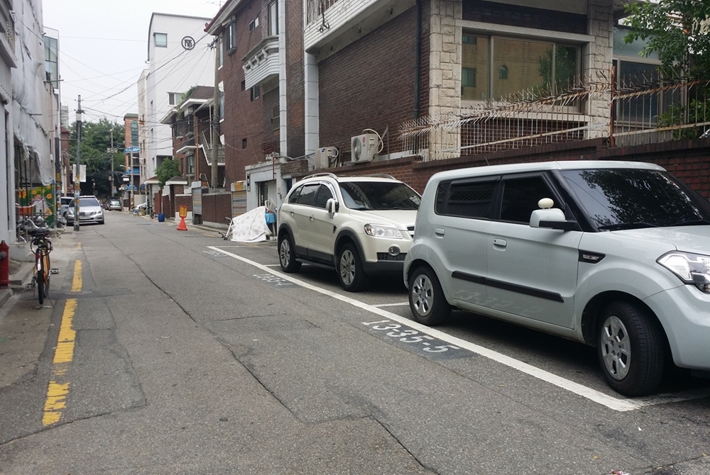마포구, 골목길 주차구획 정비로 골든타임 확보 한다.