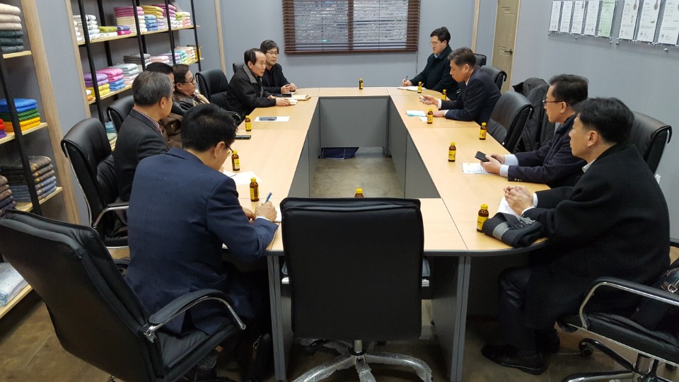 행정안전부 김현기 지방재정경제실장 대전 중소기업인과의 만남
