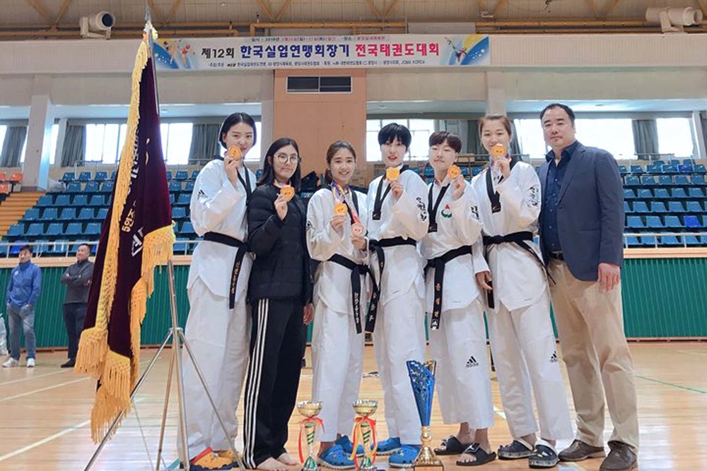 인천 동구 여자태권도부, 한국실업태권도연맹회장기대회 종합준우승