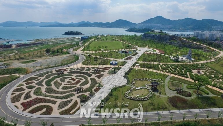 △여수 웅천지구 내 이순신공원