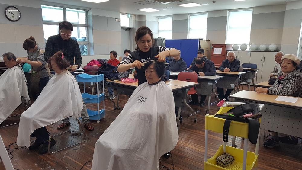 인천 남동구, 새봄맞이 어르신 무료 이미용 서비스 실시
