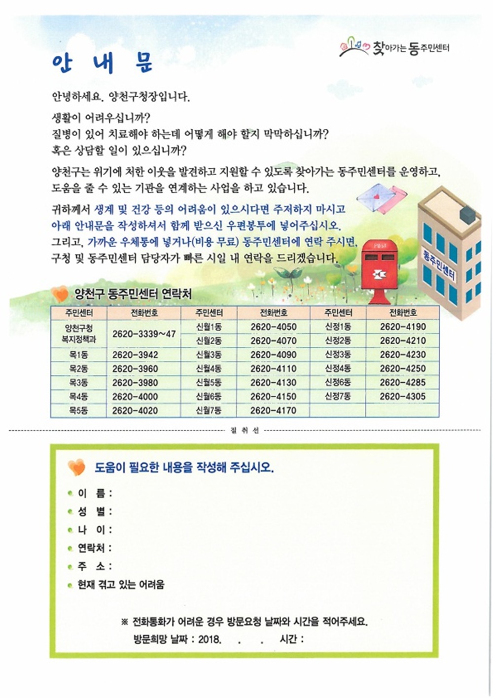 빨간 우체통엔 어떤 사연이?