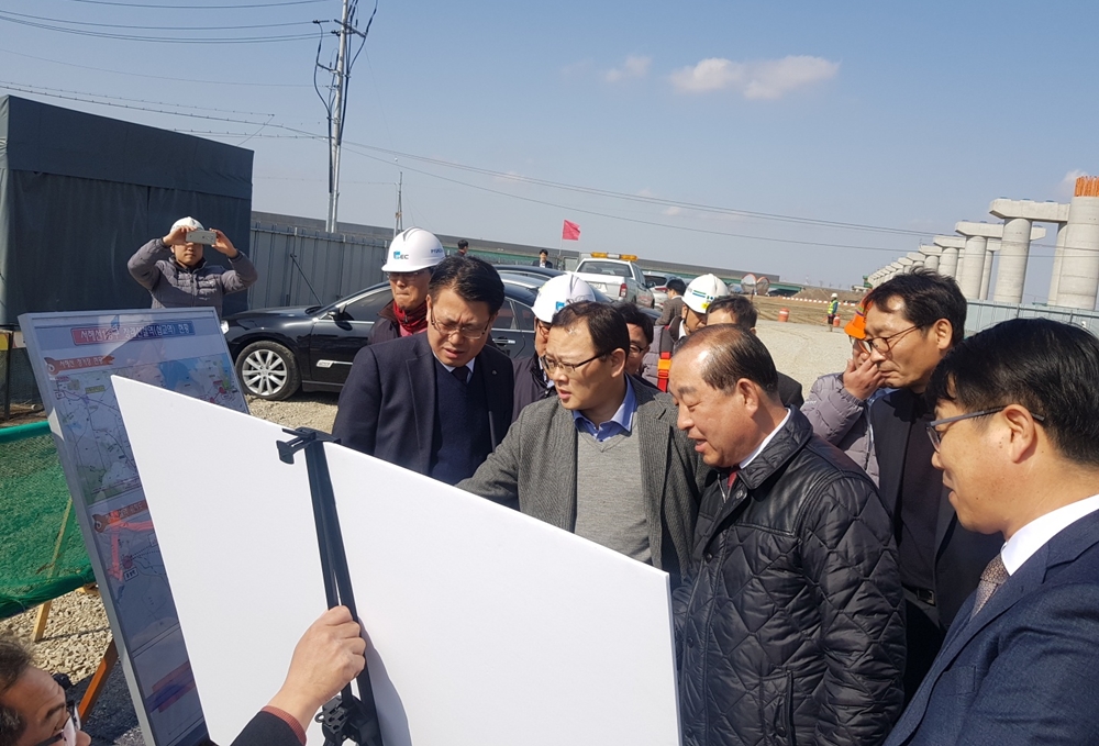 황선봉 예산군수, 국토부에 삽교역 신설 당위성 강조!