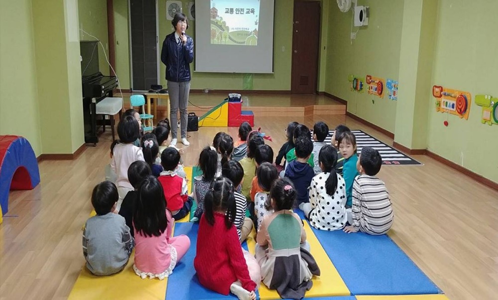 동작구, 어린이집 순회 교통안전교육