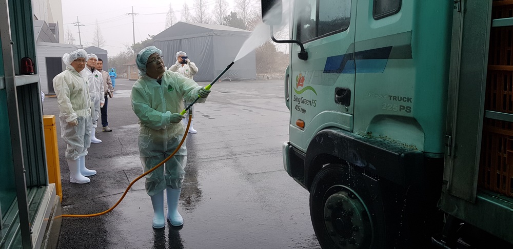 익산시, AI 특별경계령에 따른 방역실태 긴급점검