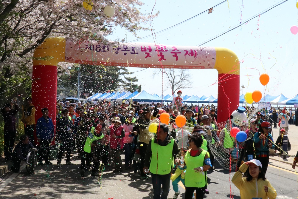 옹진군 ‘2018년 제9회 장봉도 벚꽃축제’ 개최