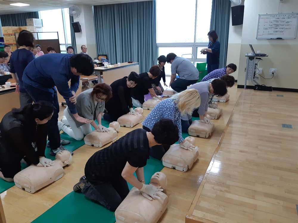 동두천시, 시민대상 심폐소생술 교육 실시