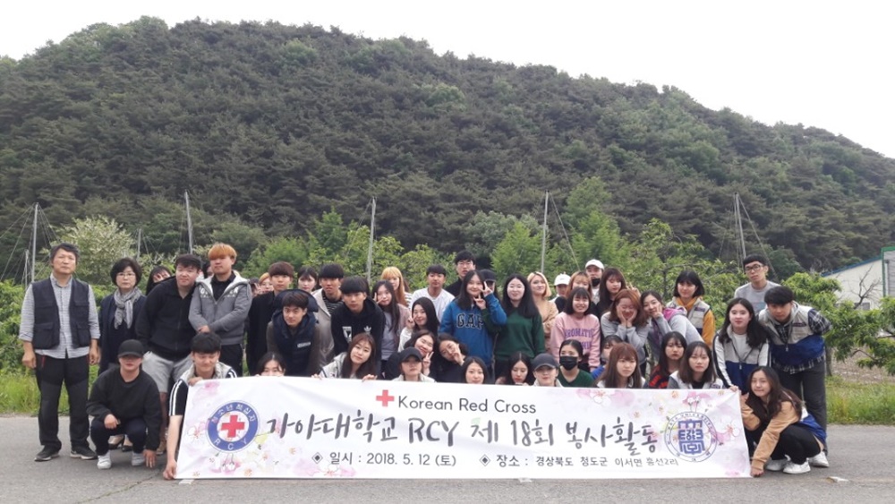 가야대학교 간호학과 농촌 일손돕기 나서