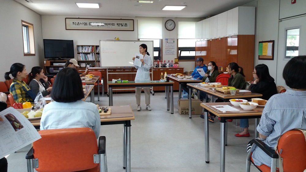 통영시보건소, 영양플러스 제공 식품으로 만든 요리교실