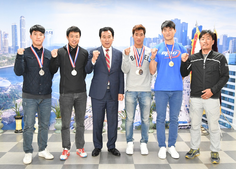 해운대구청 요트팀 대통령기 전국대회 1위