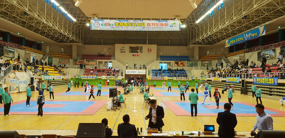제18회 국무총리기 전국생활체육 합기도 대회 청양 개최