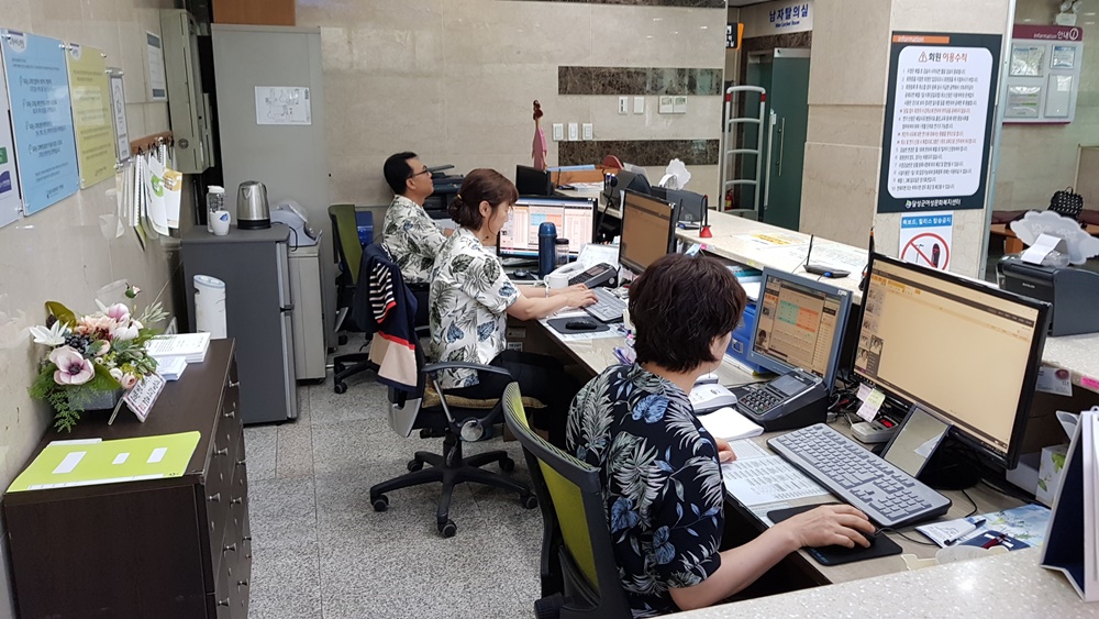 달성군시설관리공단 근무복, 여름냄새 물씬!