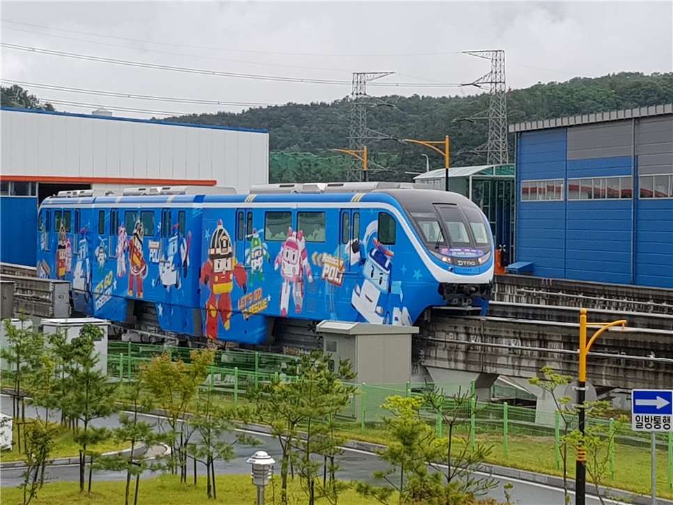 대구, 3호선 로보카폴리 열차 새 옷으로 갈아입다.