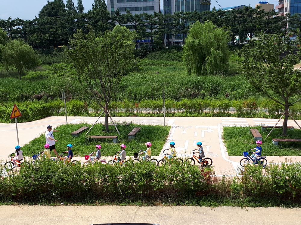 전주, 생태자전거 놀이터에서 자전거 타는 법 배웠어요!