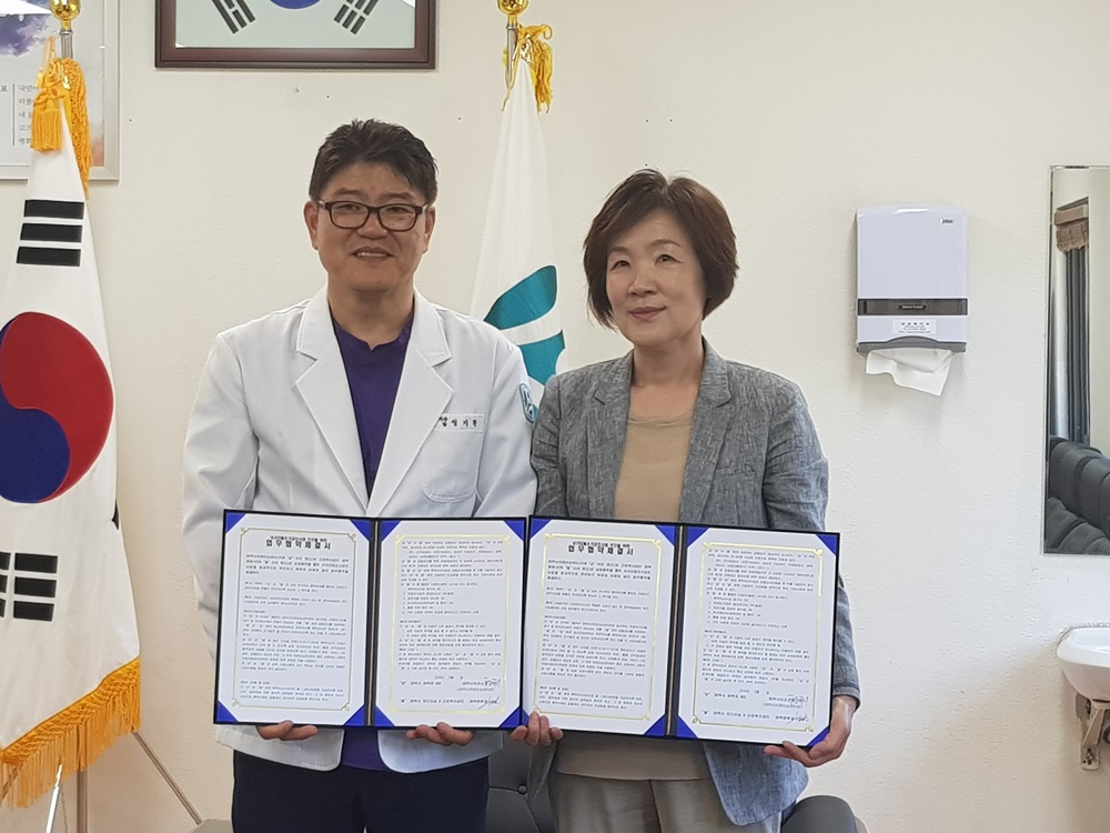 태백시보건소, 치매안심센터 조기검진 사업 위한 업무협약 체결