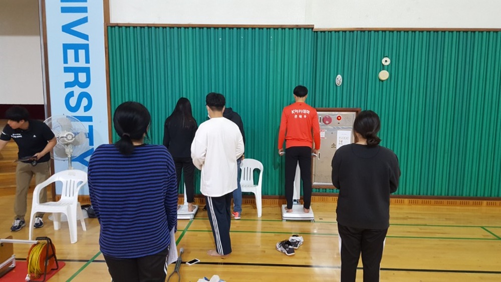 포항 체력인증센터, 위덕대 학생들에게 체력관리 멘토가 되다