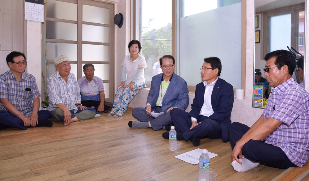 권오봉 여수시장, 동문동서 두 번째 사랑방 좌담회