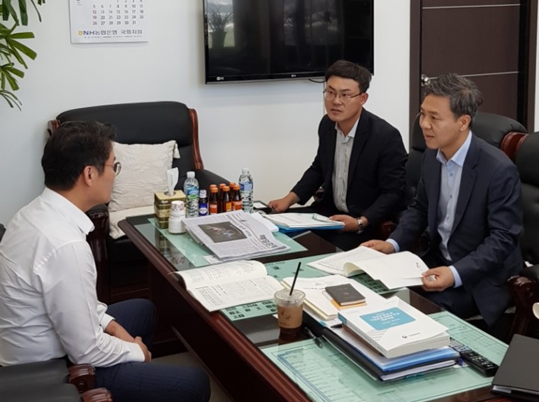 전주시 주요사업 증액 및 반영을 위해 김승수 시장 국회방문