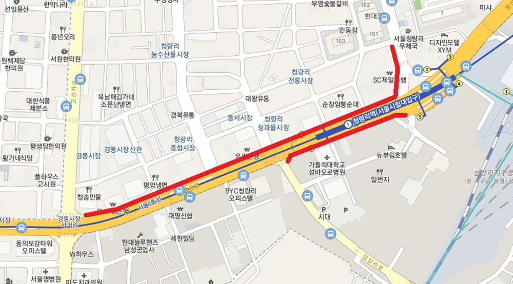 동대문구 전통시장거리, 걷기 편해진다