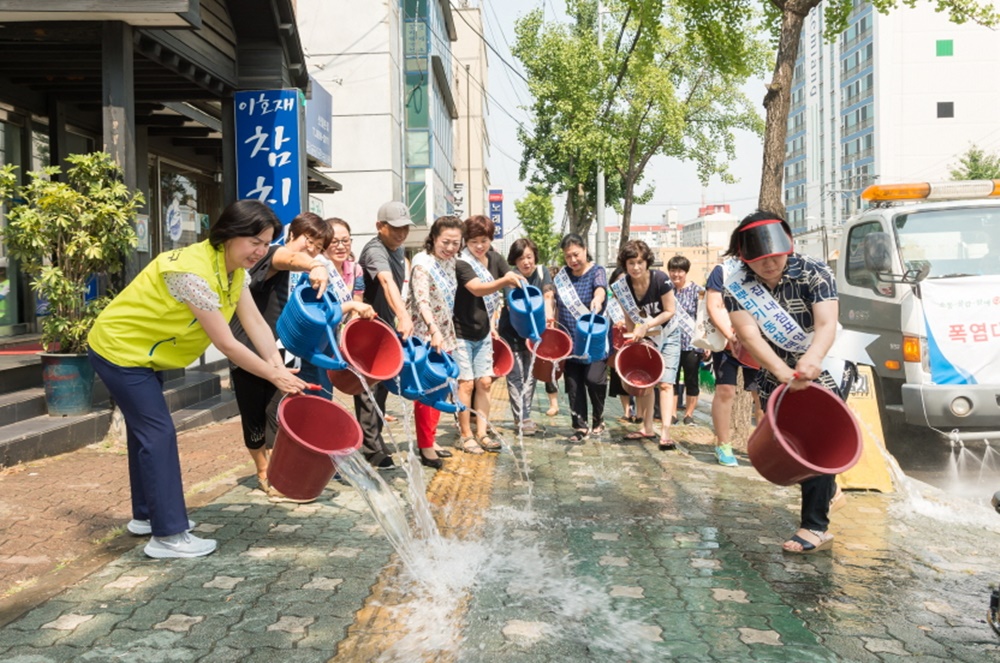 '폭염 대비' 우리 동네 온도 1℃ 만 낮춰요!