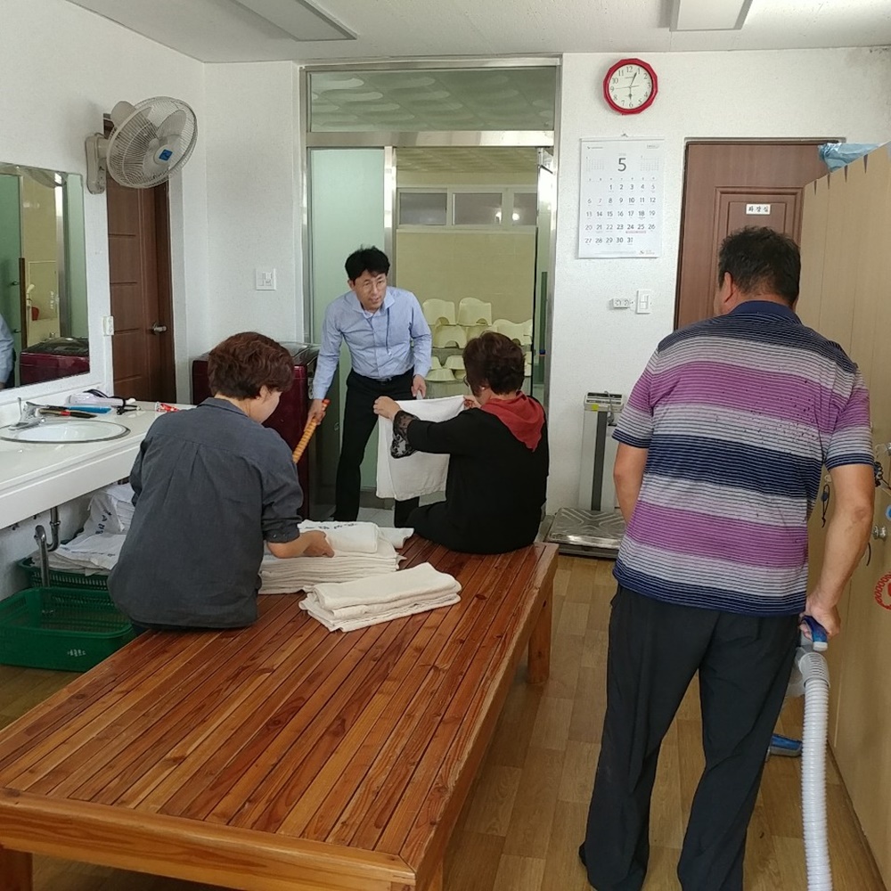 곡성군 입면, 추석명절 맞이 공중목욕장 한시적 개장