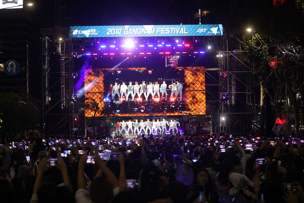 스케일이 다르다! 획기적인 ‘강남페스티벌’ 개최