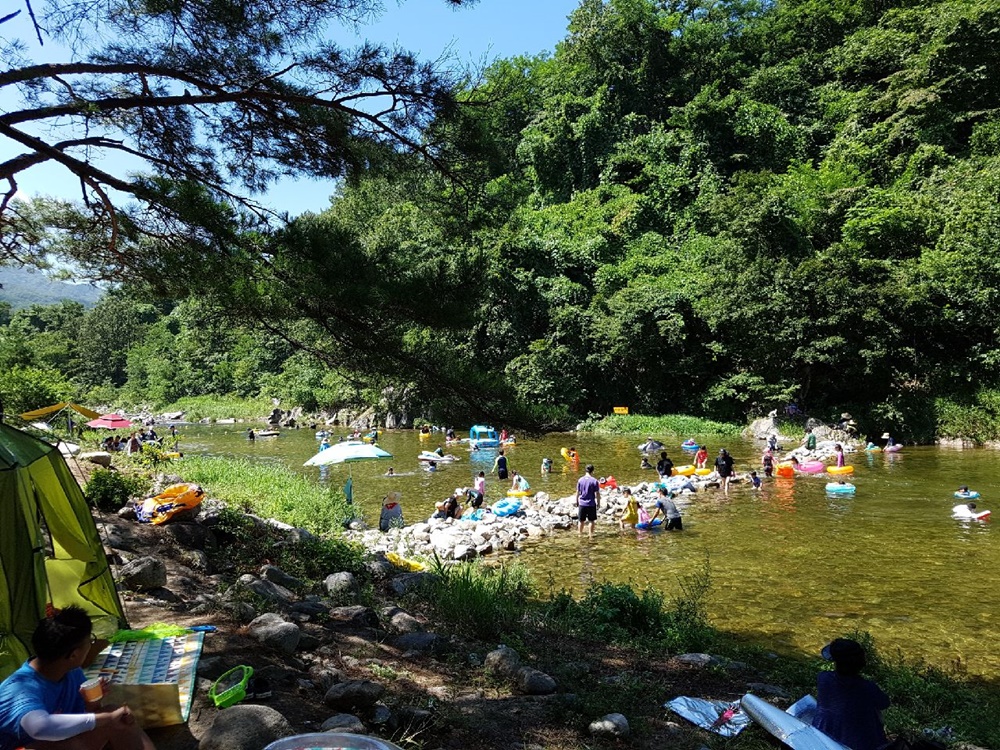 고성군, 장신유원지 물놀이 안전명소 선정