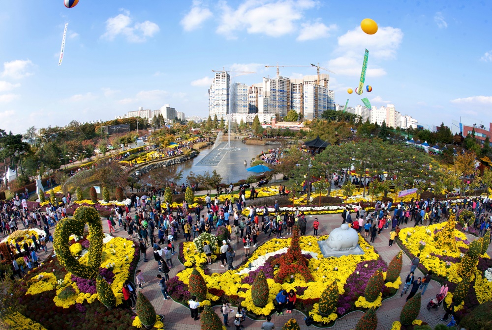 익산 천만송이 국화축제, 전북투어패스로 즐기자