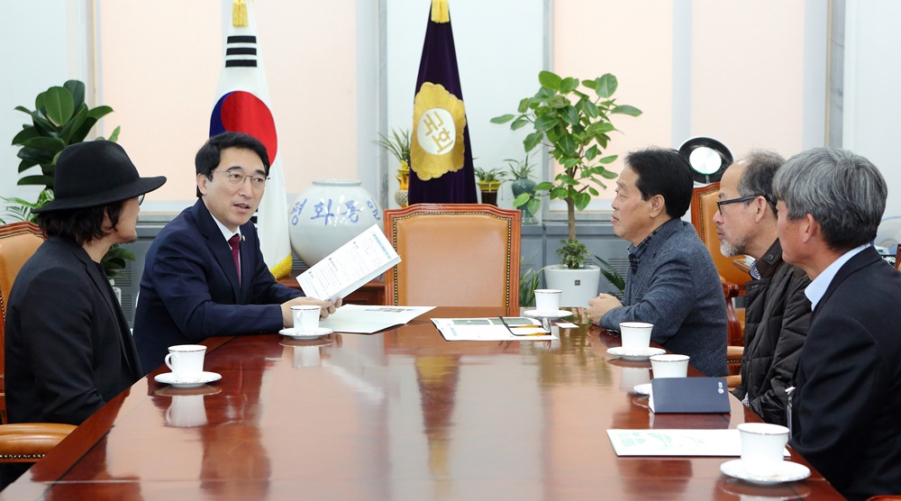 최상기 인제군수, ‘금강산 가는 평화도로’ 구축 건의