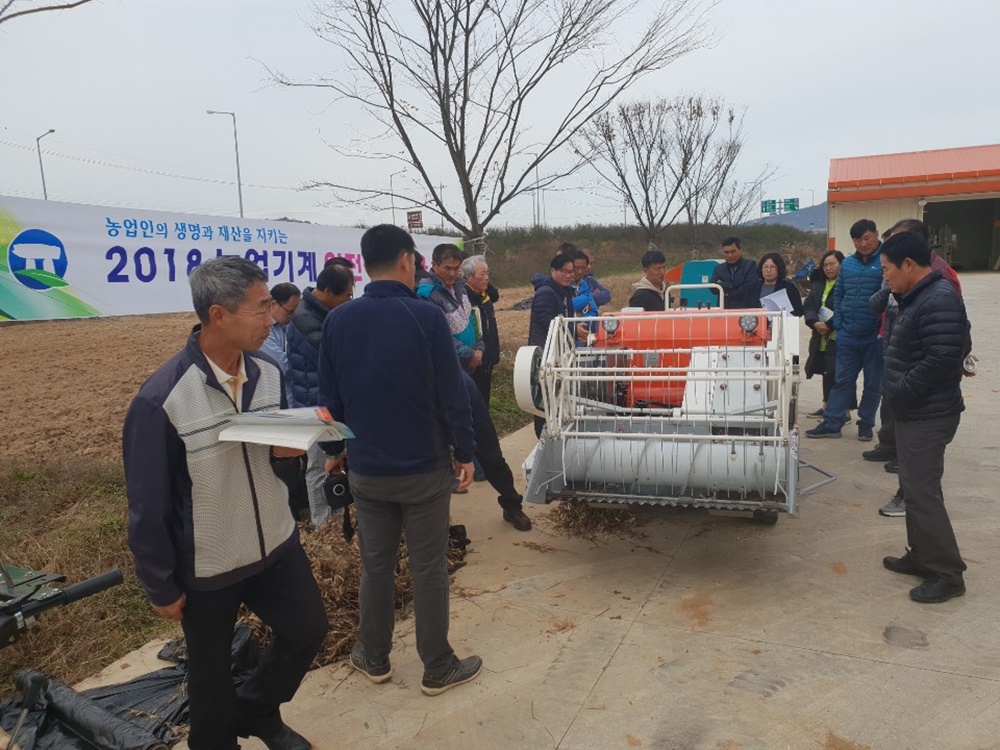 고창군 농기계임대사업 농가 호평