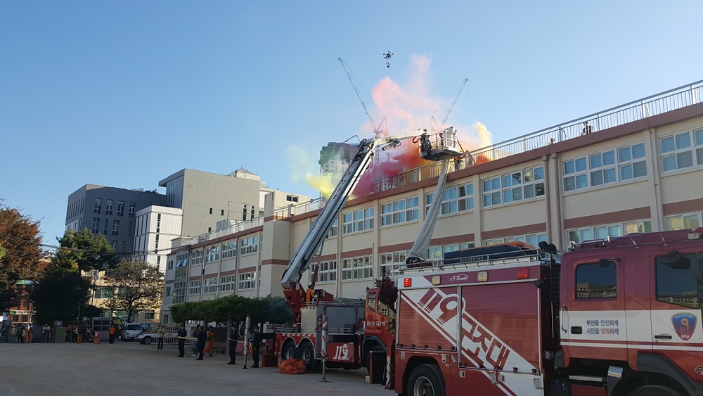 부산동구, 2018 재난대응 안전 부산훈련 실시