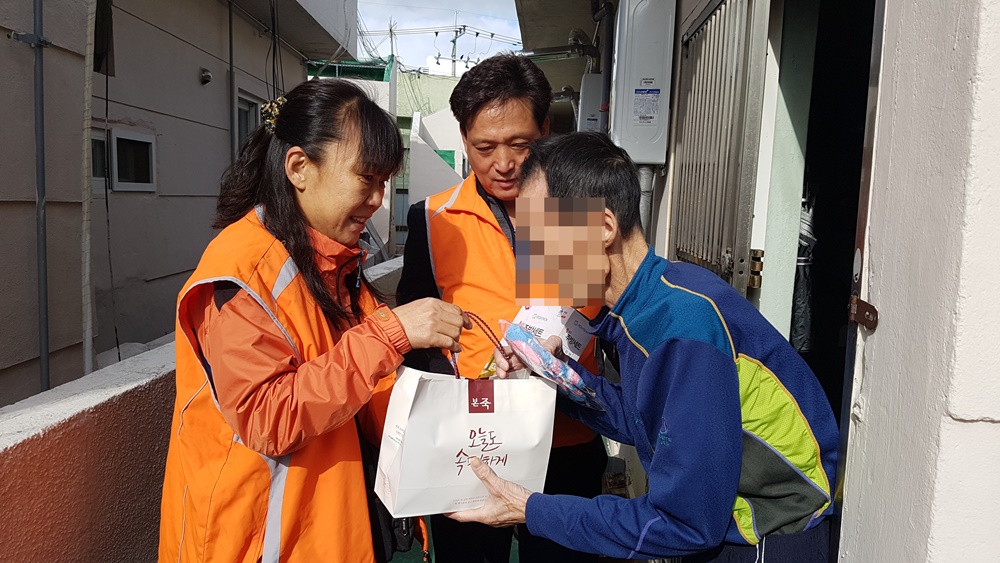 사상구 모라1동, 영양채움 죽 배달 사업 실시