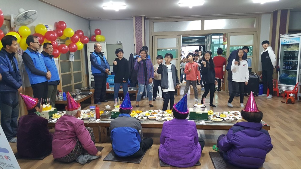 익산시 춘포면, ‘우리 모두 행복한 생일상’ 사업 마무리