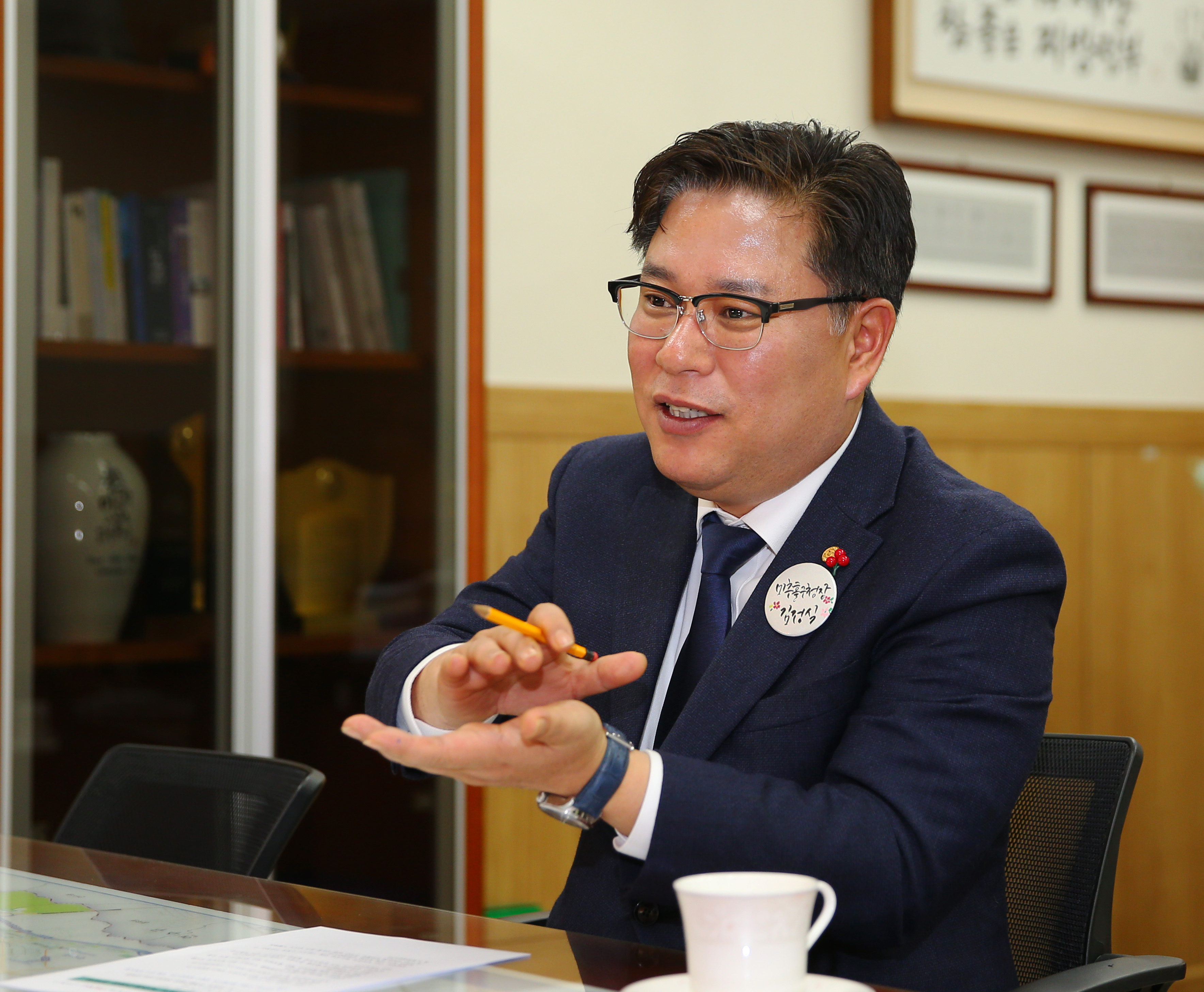 [인터뷰] 김정식 미추홀구청장 "주민 말씀 무거운 명령으로 받아들일 것"