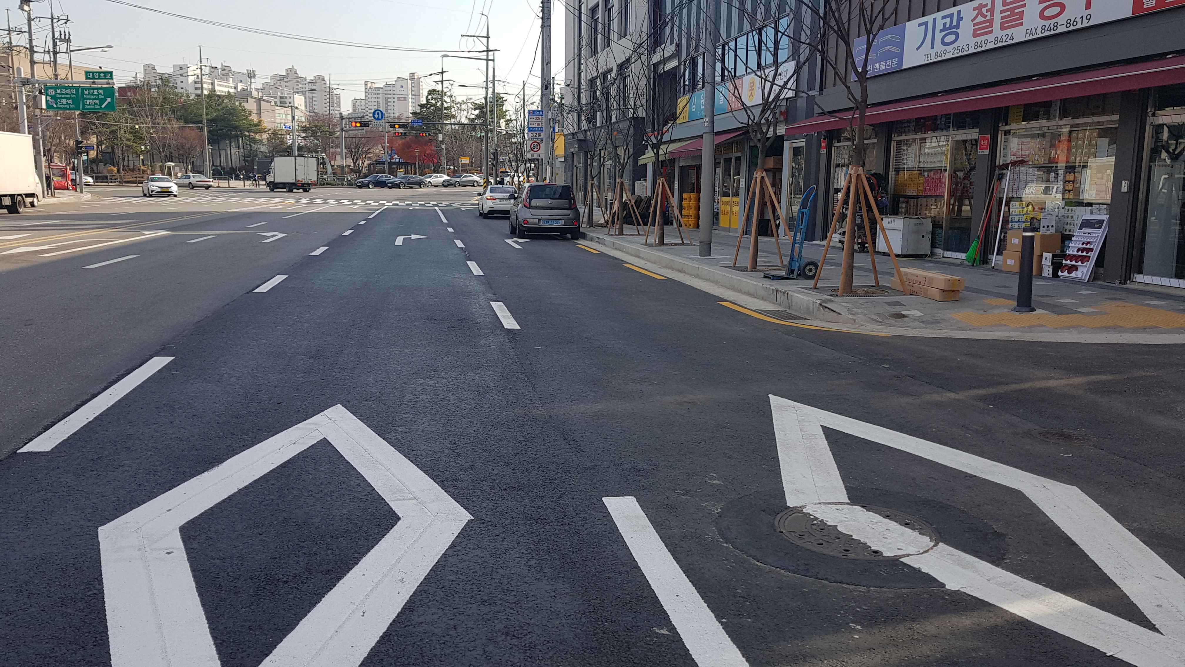 영등포구, 21년만에 도림로 서측 확장 공사 완료