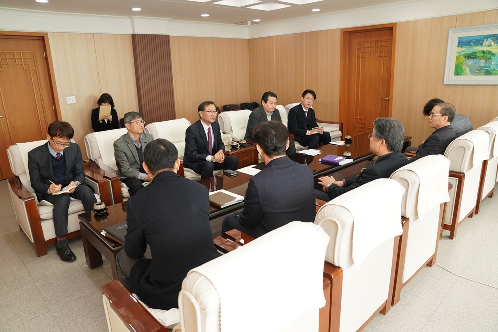 수성구의회, 대구시 경제부시장 면담