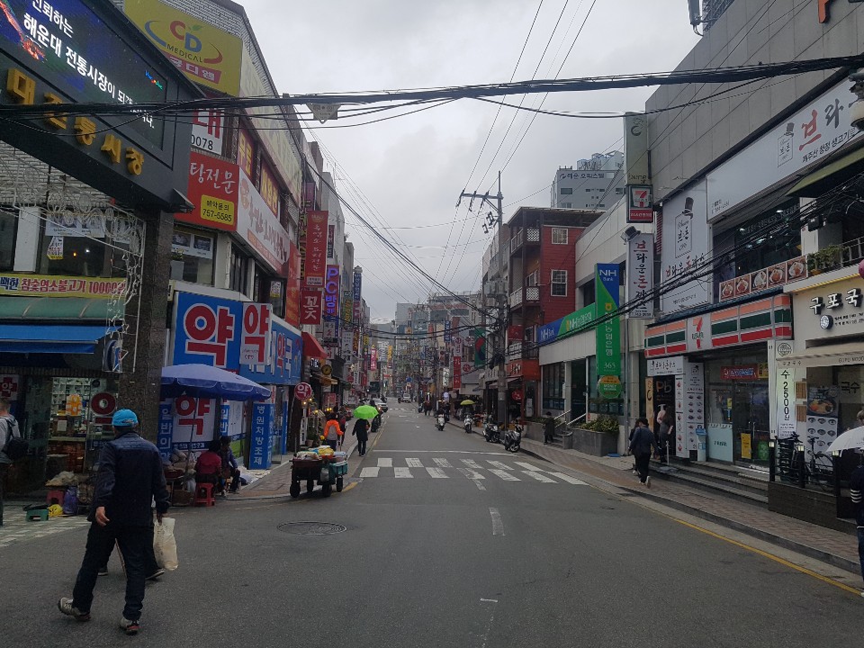 전선지중화사업 쾌적한 모습으로 변모할 해운대구 '애향길'