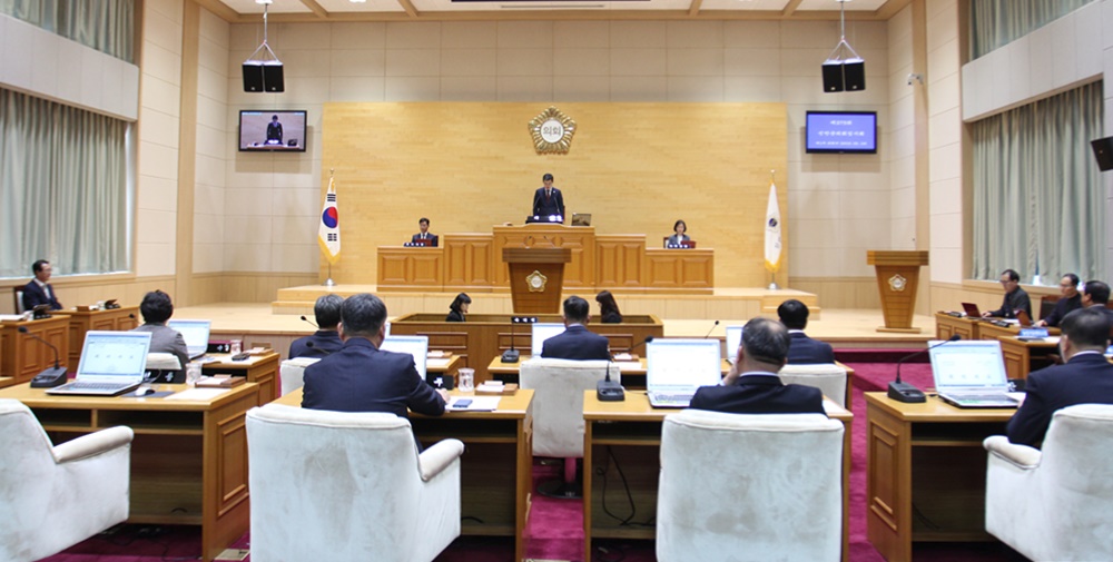 신안군의회 제275회 임시회 개회