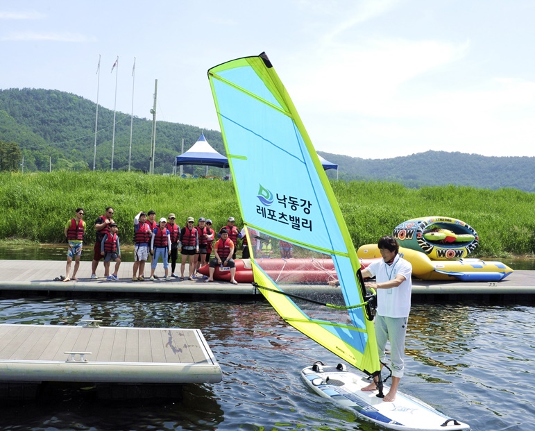 수상레저와 캠핑, ‘일석이조’ 낙동강 레포츠밸리