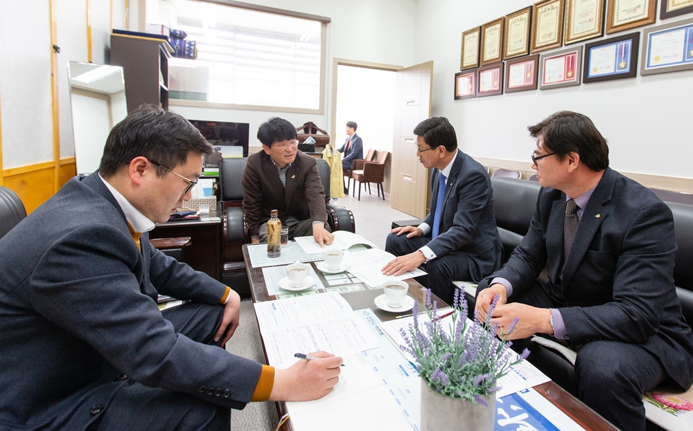 김돈곤 청양군수, 국비확보 잰 걸음