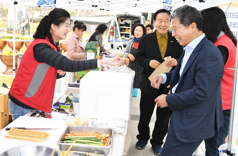 광주 서구, 새봄 맞이 자활생산품 우선구매 장려