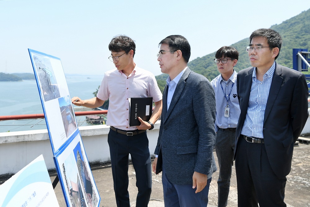 장충남 남해군수, 지역관광자원 개발사업 현안 점검